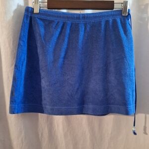 Express Blue Mini Skirt